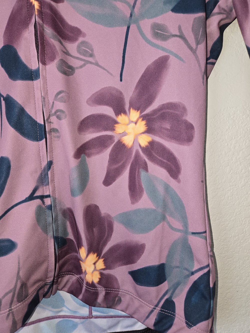 Pearl Izumi Women's Purple Floral Cycling Jersey - Picture 2 of 12
